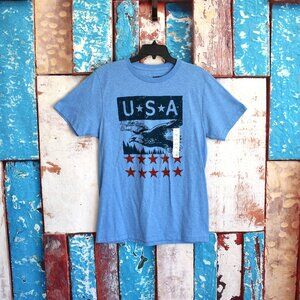 Men's Sonoma Elbow T-Shirt Short Sleeve Crew Neck MEDIUM Light Blue Heather NEW